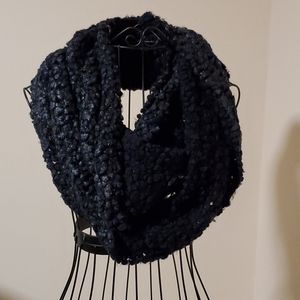 Staring at Stars black infinity scarf